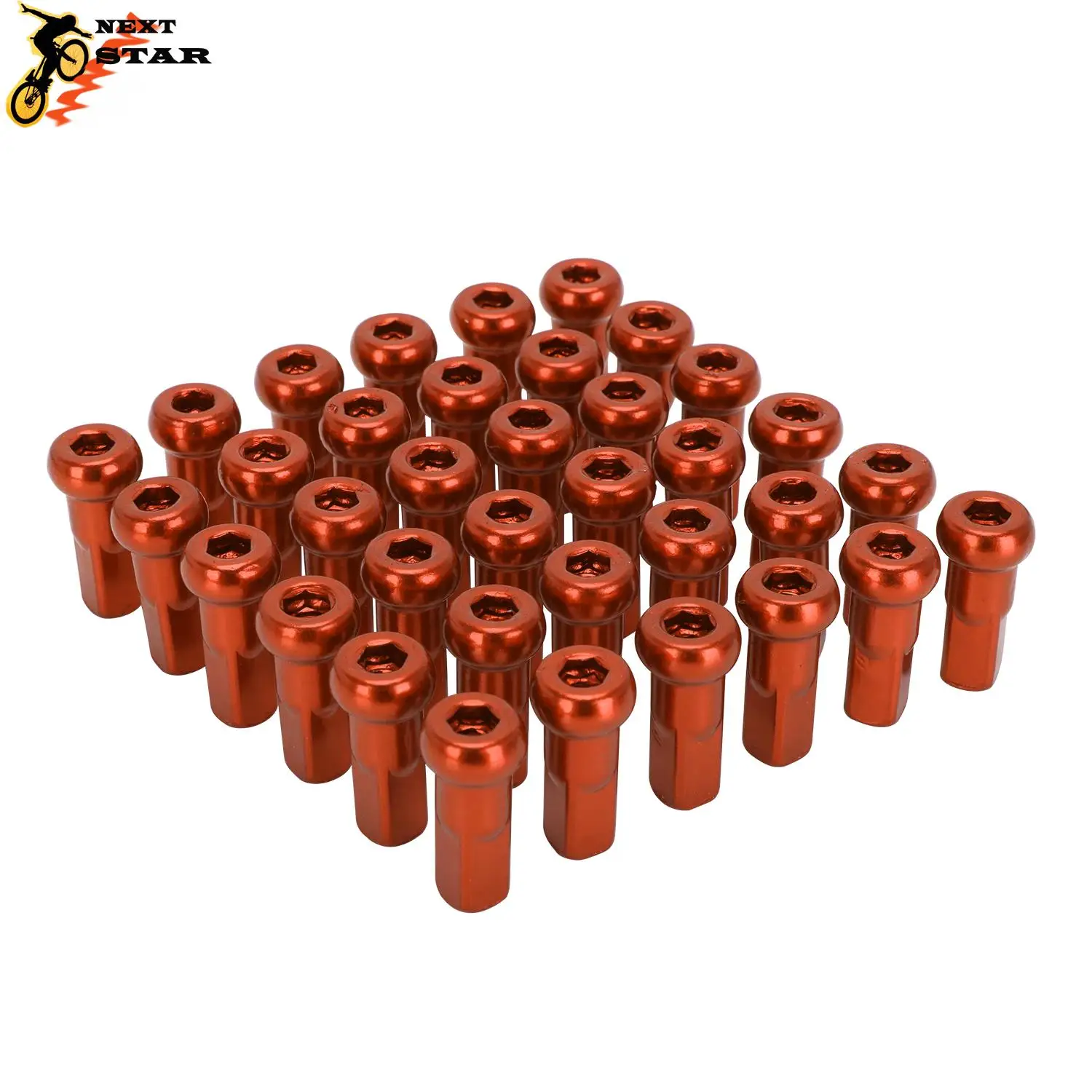Dirt Bike Rim Parts Motorcycle CNC 3.5mm 4mm Wheel Hub Spokes Nipples For KTM Honda Suzuki Yamaha Kawasaki SX XC EXC CR CRF RMZ DRZ WR YZ WRF YFZ KX
