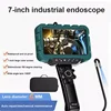 Dual Lens 360° Steering Endoscope 1080P 7inch Screen 6.5mm HD Camera Car Maintenance Engine Carbon Deposition 1m 1.6mm 3.9mm 2