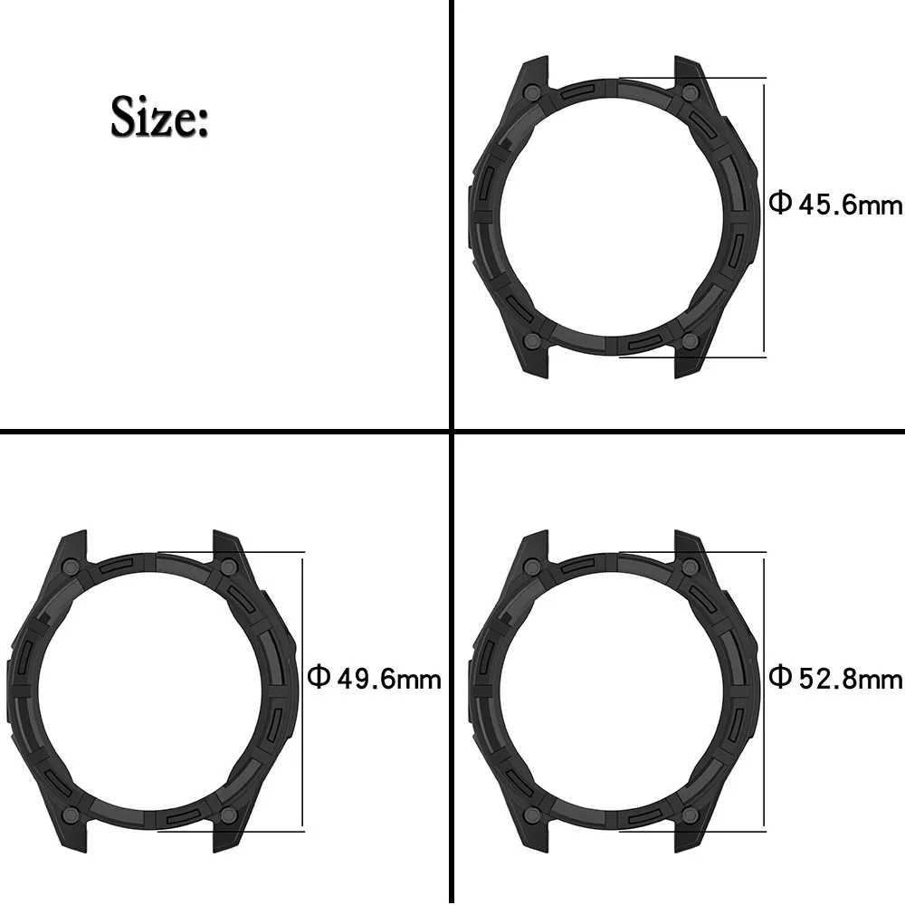 Durable TPU Watch Shell Protector with Colorful Decoration