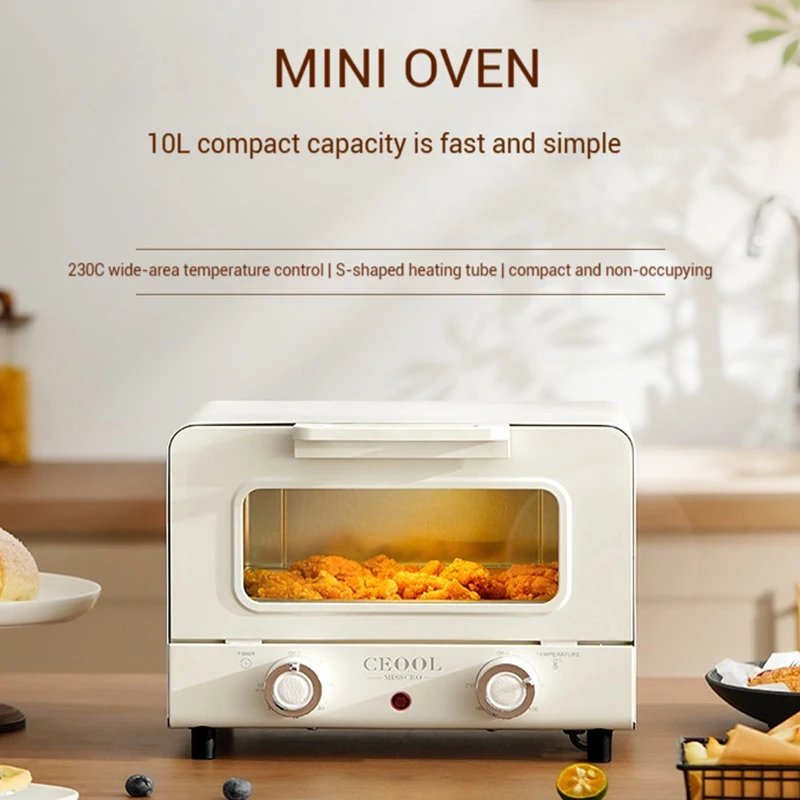 10L/20L multifunctional household electric oven timed temperature control steam baking baking integrated electric oven 2