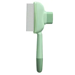 Pet Hair Grooming and Bathing Brush for Effective Loose Hair Removal (Green 1 piece)