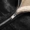 H70 Winter Fashion Cashmere Thicken Warm Hooded Waistcoats for Men Good Quality PU Leather Windprood Large Size Vest Coats Male 5