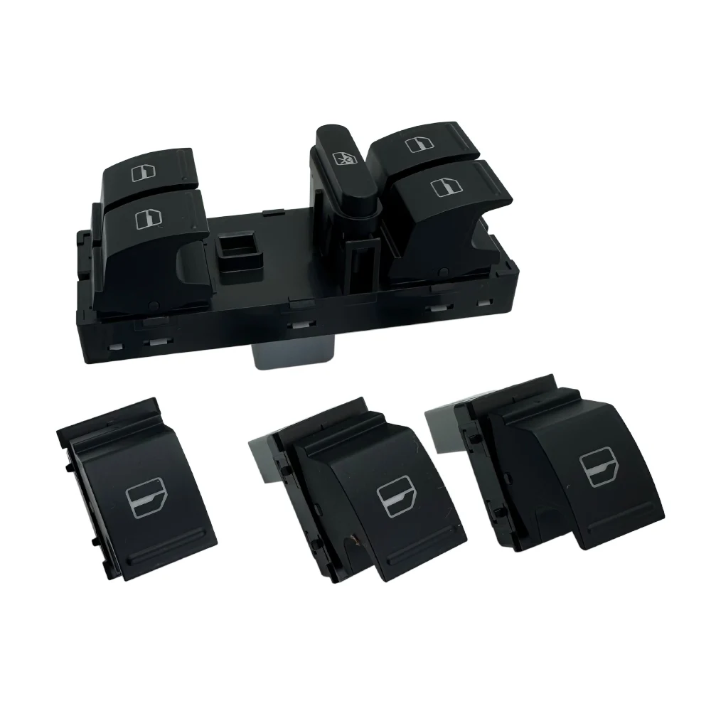 

1Set OEM Electric Window Regulator Switch For Golf 5 6 Jetta MK5 Mk6 Tiguan Touran Passat B6 B7 1K4 959 857 B 7L0 959 855 B