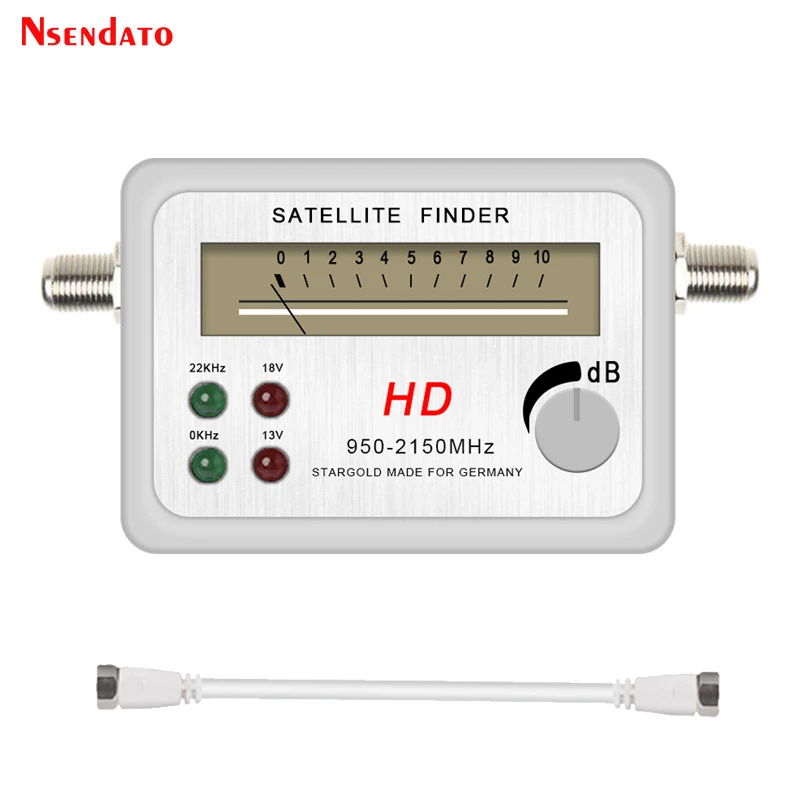 Enhanced Digital HD Satellite Signal Meter and Amplifier