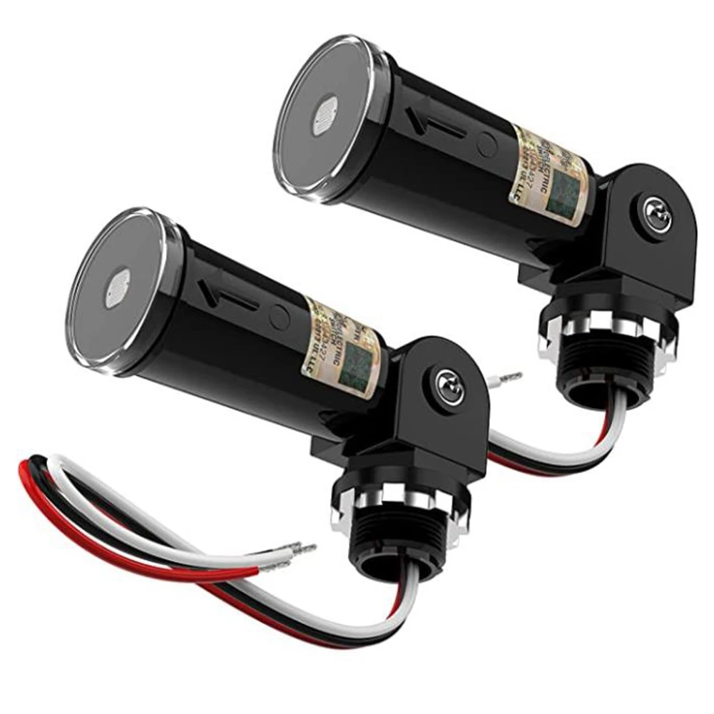 Fotocélula para Luz ao ar Livre Sensor Noturno Sensor de Célula Fotográfica Interruptor Fotoelétrico Ip65 Impermeável Crepúsculo para Amanhecer Pacotes