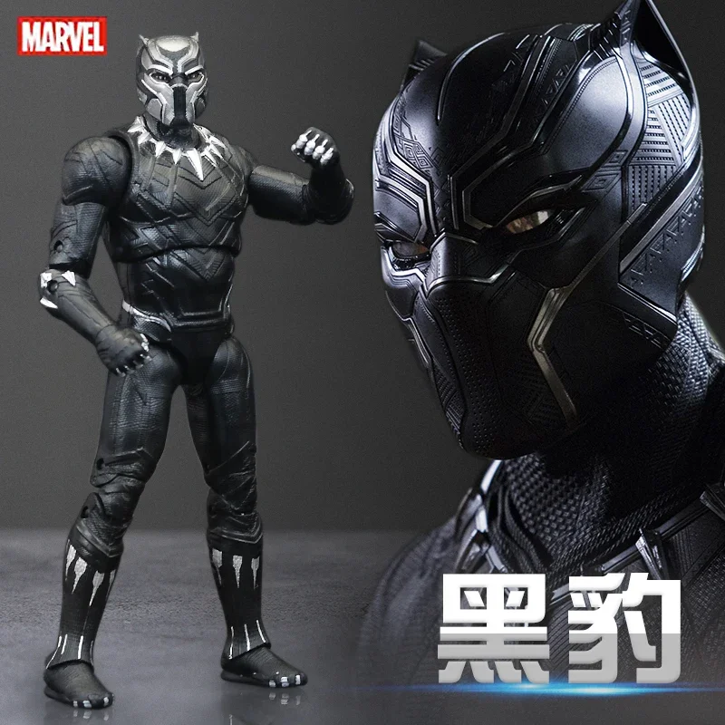 

Black Panther King Wakanda Techala Can Take Action To Create Marvel Avengers Genuine Toy Boy Cheetah 2