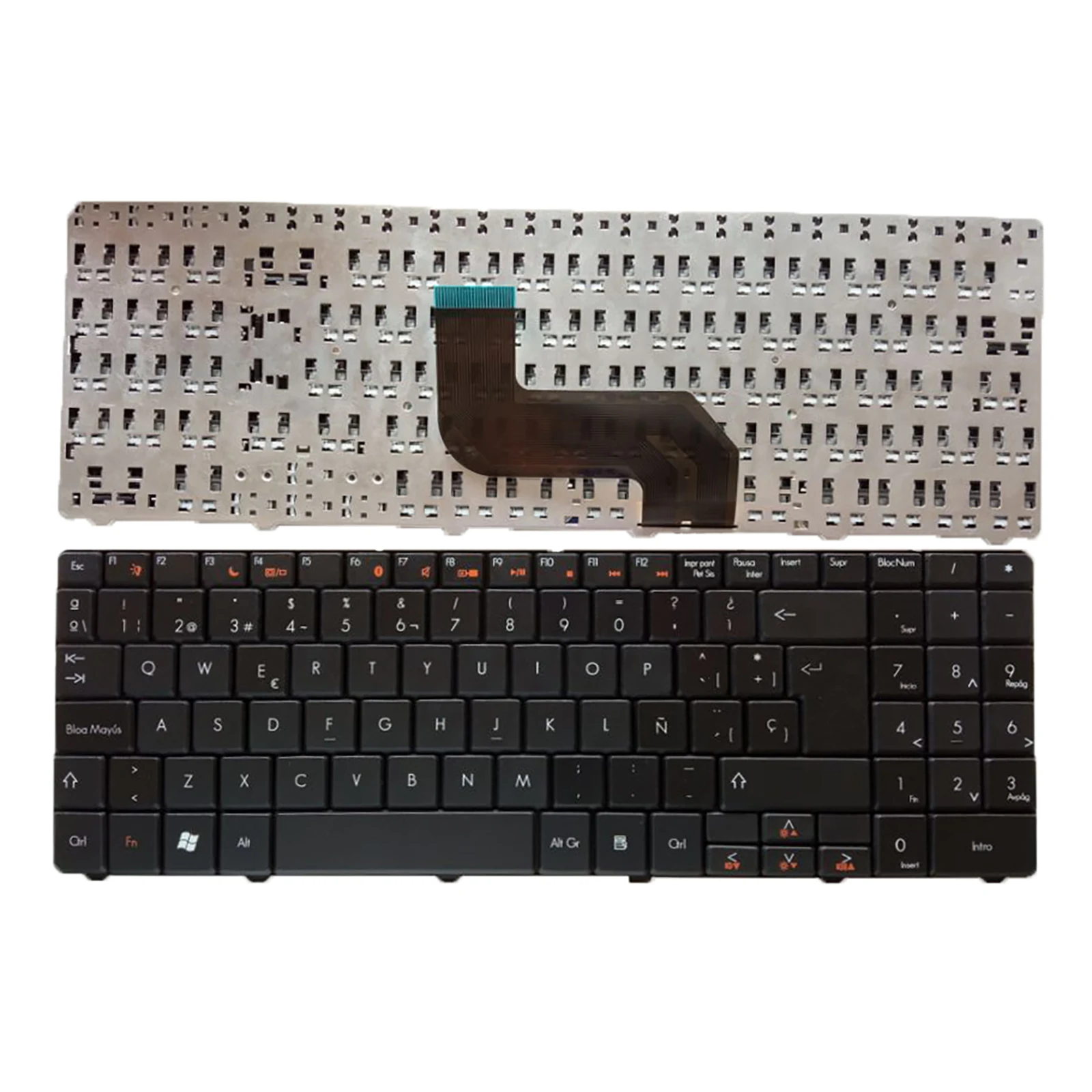 Клавиатура SP для ноутбука Gateway NV52 NV53 NV54 NV56