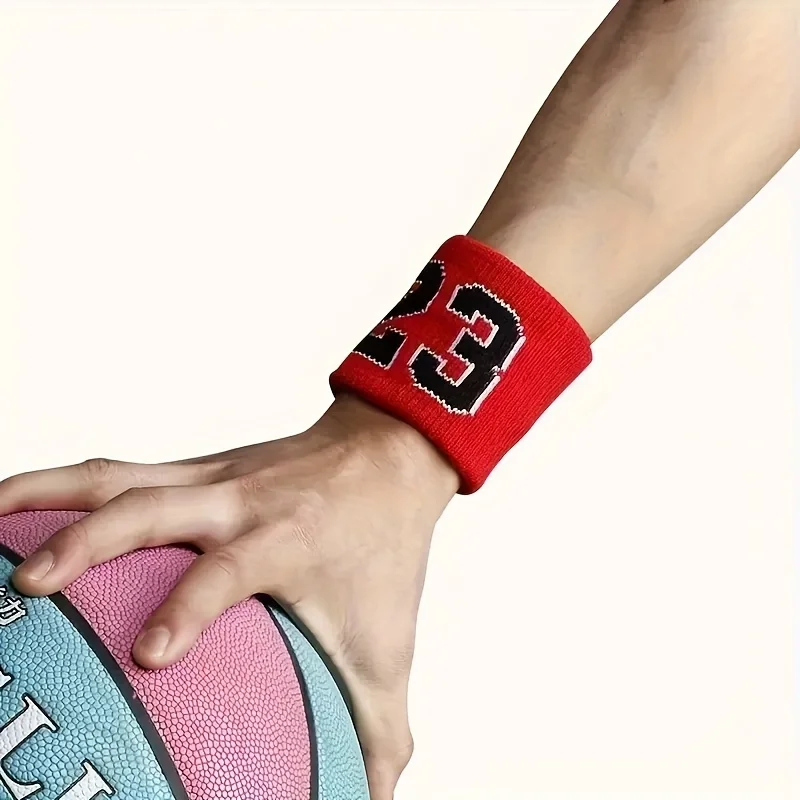 Sports Wristbands Breathable Men's Wrist Guards Sweat-Absorbing Active Wristwear Quick Dry Multiuse Basketball Gym Sweat Band
