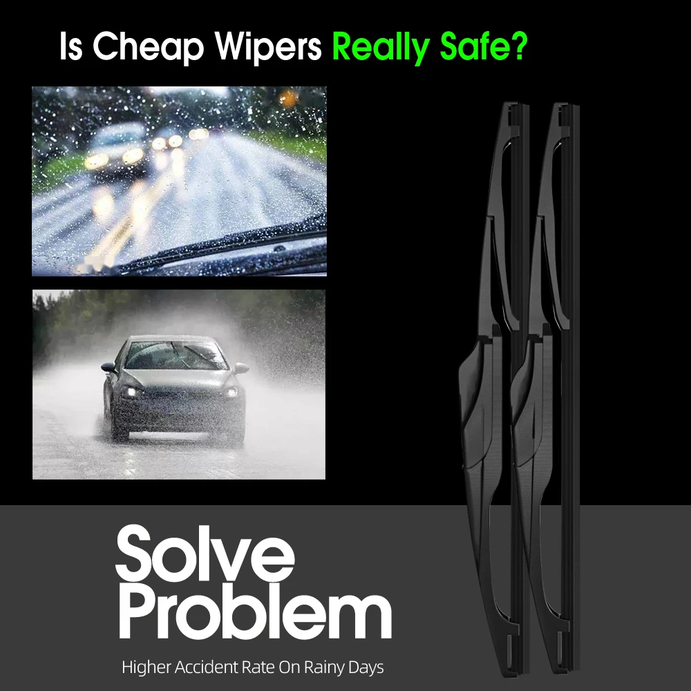 12 Rear Windshield Washer Wiper Blade - Car Accessory