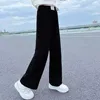 Girls Wide Leg Pants New Spring and Autumn Trendy Children's Corduroy Casual Straight Leg Pants Girls Trend Slimming Long Pants 6
