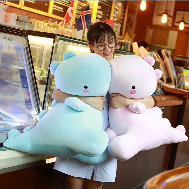 

New Super Soft Lovely Dinosaur Plush Doll Cartoon Stuffed Animal Dino Toy for Kids Baby Hug Doll Sleep Pillow Home Decor