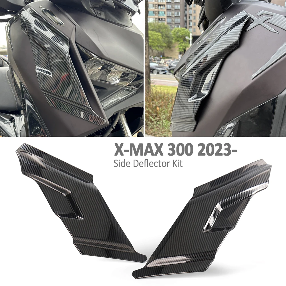 New Motorcycle ABS Upper Outer Fairing Side Wing Air Deflectors For ...