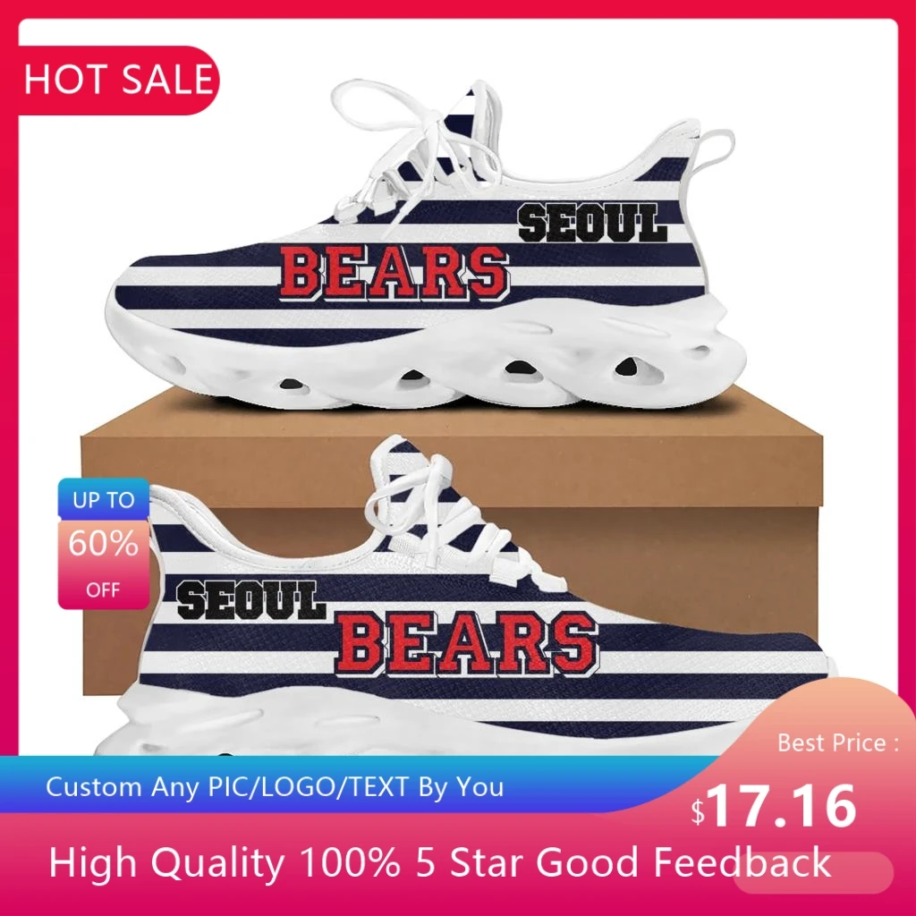 

베어스 Korea Bears baseball Flats Sneakers Mens Womens Sports Running Shoes High Quality DIY Sneaker Lace Up Mesh custom made Shoe