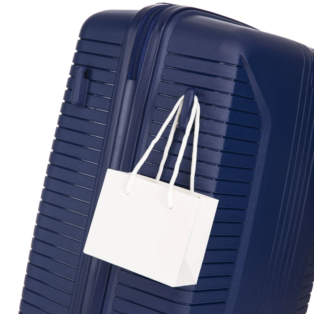 3-teiliges PP-Spinner-Kofferset 20''/24''/28'' mit 360°-Drehung ° Doppelte geräuscharme Spinner-Räder – seitlicher Griff, numerische Verriegelung, Schutzfüße – Detail 19