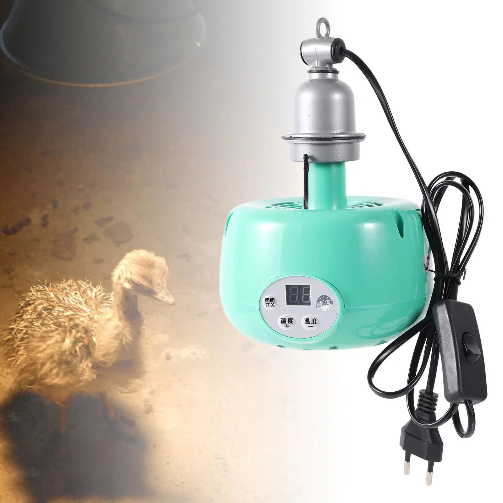 Verraad Verslinden ozon Verstelbare Warmte Lamp Dier Warm Licht Thermostatische Temperatuur  Controller 300W Warme Wind Lamp Voor Kip Hond Knorretje - AliExpress