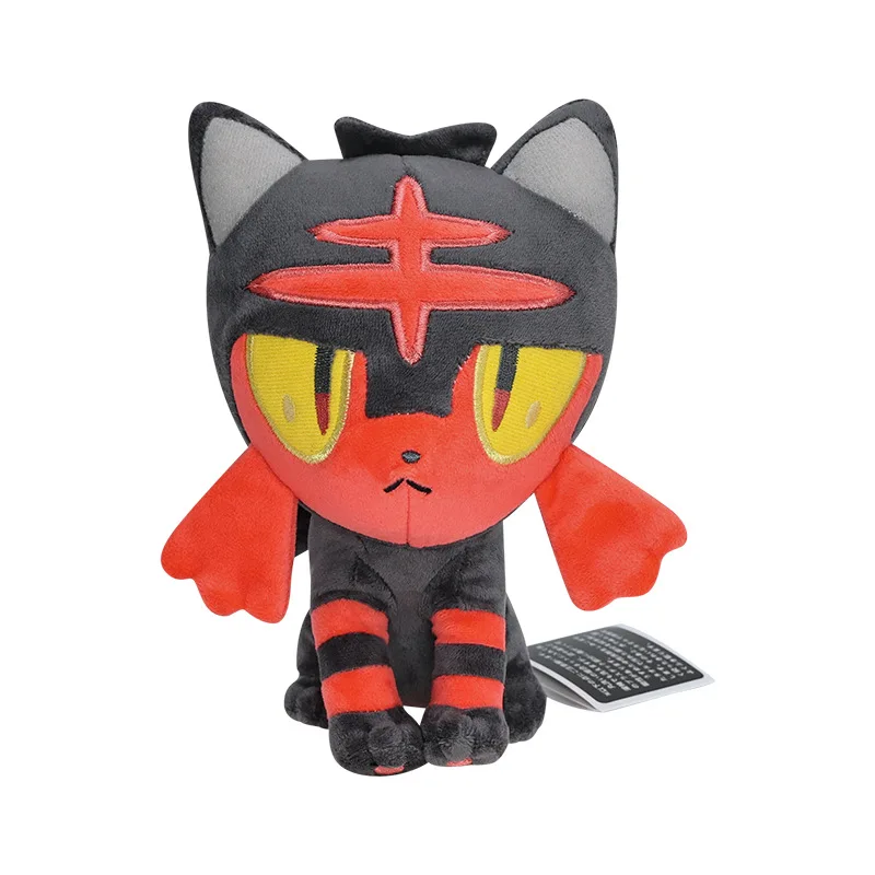 thumbnail image 1 of Small Pok é mon Fit Series Green Caterpillar Ba Da Butterfly Mystery Simulation Q Leo Road Fire Spot Meow Dreamy Plush Doll Chil, 1 of 5