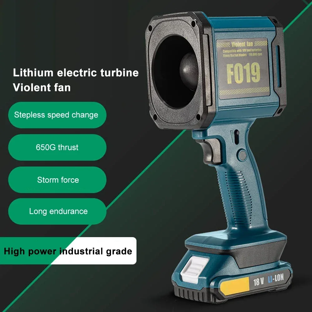 Electric Turbo Fan Turbine Jet Blower with Adjustable Wind Speed Strong Power Ai