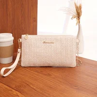3 colors new exquisite versatile women's bag, large-capacity exquisite clutch bag, casual removable chain shoulder strap exquisi