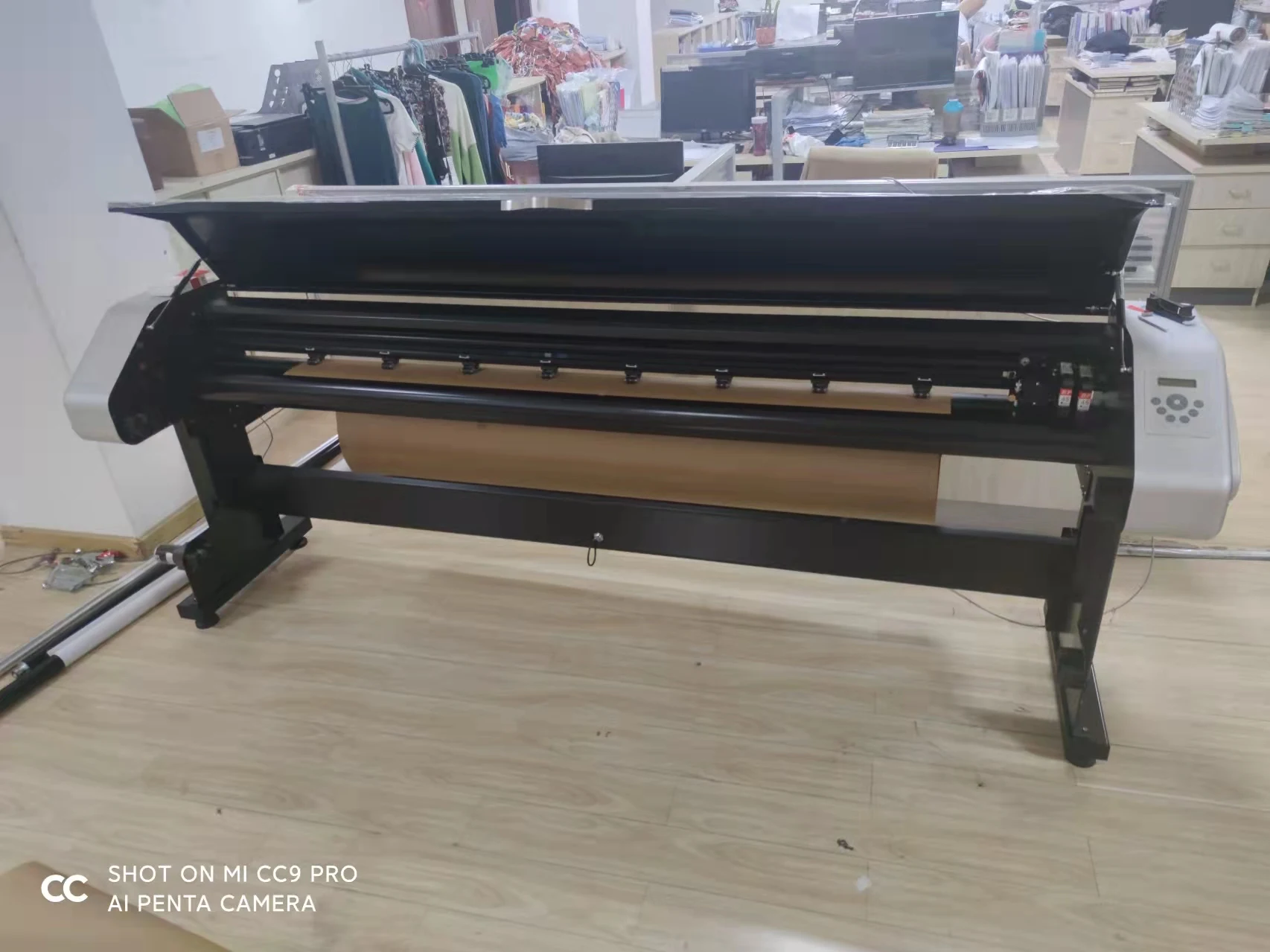 China HP45 Garment Inkjet Pattern Plotter / Inkjet Cutter Plotter 1.9m