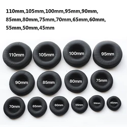 Premium Leather Ear Cushion Covers - Wrinkled Frog Skin Design (45mm earpads)