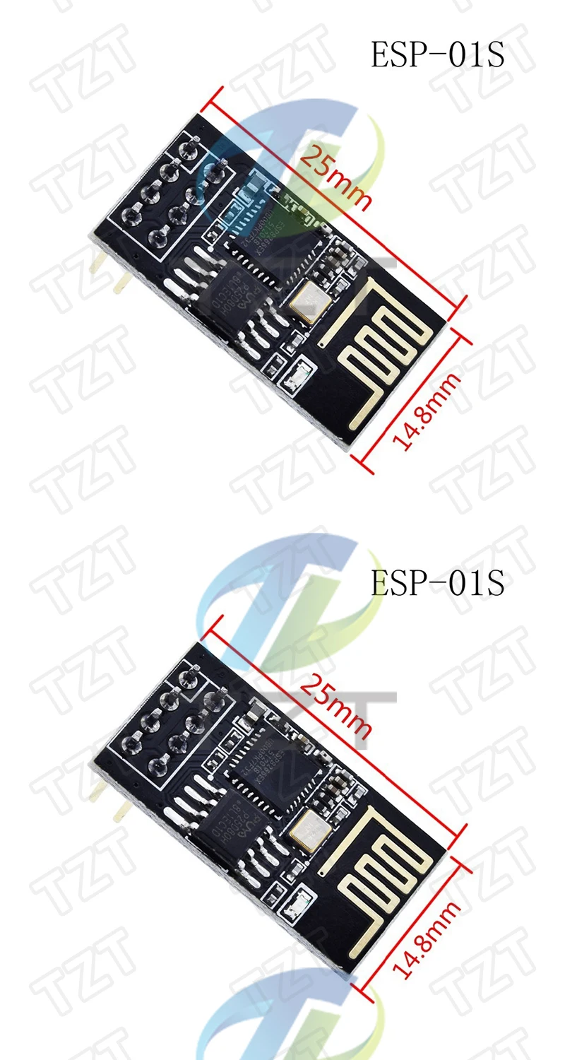 ESP01 Programmieradapter UART GPIO0 ESP-01 Adapter ESP8266 CH340G USB zu ESP8266 Serielles Drahtloses WIFI Entwicklerboard-Modul – Detail 11