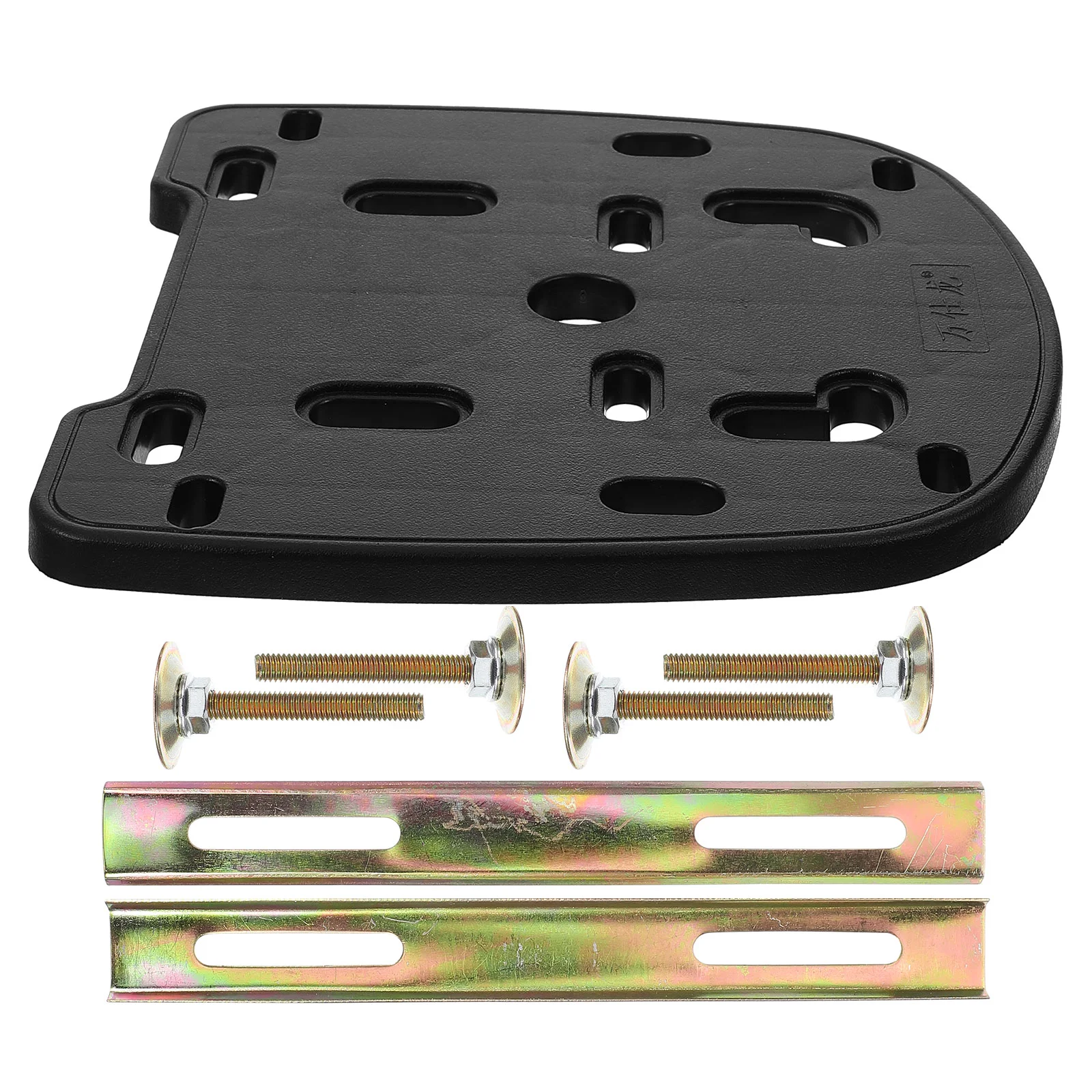 Car Trunk Floor Motorcycle Luggage loading Hardware back Rack Top Box Case Plate Pp Tail