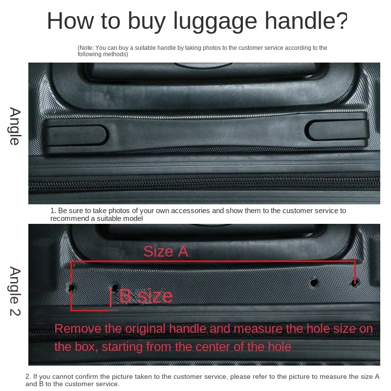 Adatto Per Accessori Per Maniglie Per Valigie Samsone - Foto 8