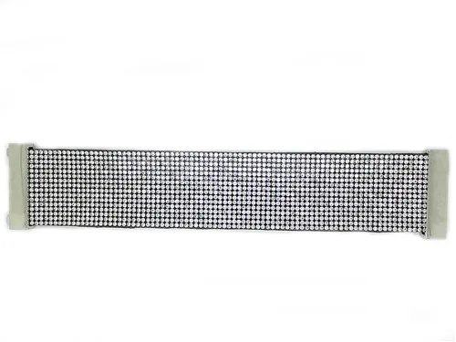 XQNI Bunte Kristall Armband Armreifen Strass Breite Wrap Charme Frauen Nation Flagge Armband Manschette Armband Armband Schmuck – Detail 5