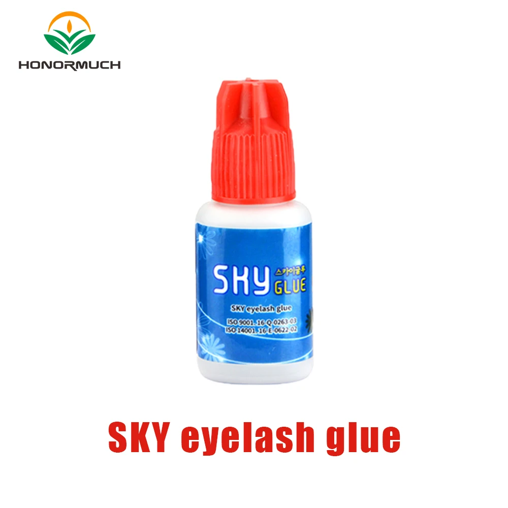 

5 Pcs Lash Glue for Eyelashes Extension 5ml Firm Lash Glue Hypoallergenic Eyelash Extension Glue Super Bonder LOGO Design