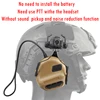 Airsoft Communication Headset Paintball CS Tactical Headsets Combat Hunting Shooting Headphone for 19-21 Mm Helmet Rails 4