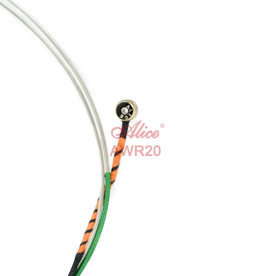 Alice AWR20 Viola Strings Ni-Cr And Pure Silver Winding Steel and Synthetic Nylon Core For 16" Viola Strings Set