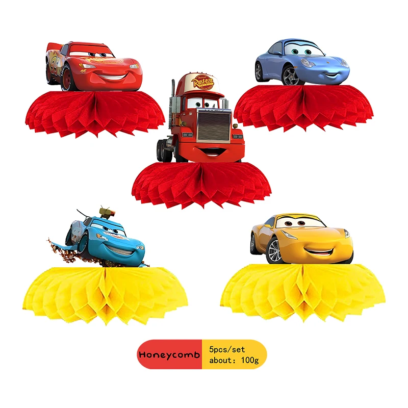 Cars Party Decorations Set 4
