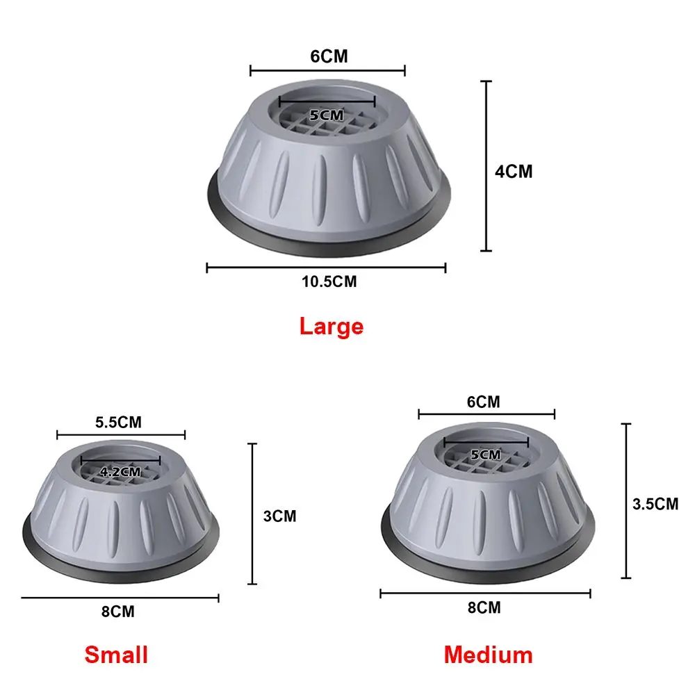 Stabilizer Anti Vibration Anti-Skid Damper Stand Refrigerator Base Washing Machine Feet Pads Furniture Raiser Support anti vibration pads,shock pads