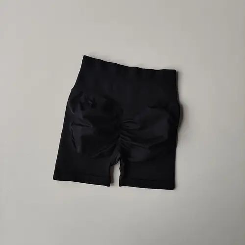 Peach Hip Lifting Sports Shorts Women High Waist and Waist Tightening Slimming Running Hip Speed Drying Three Point Tight Pants - Image 27