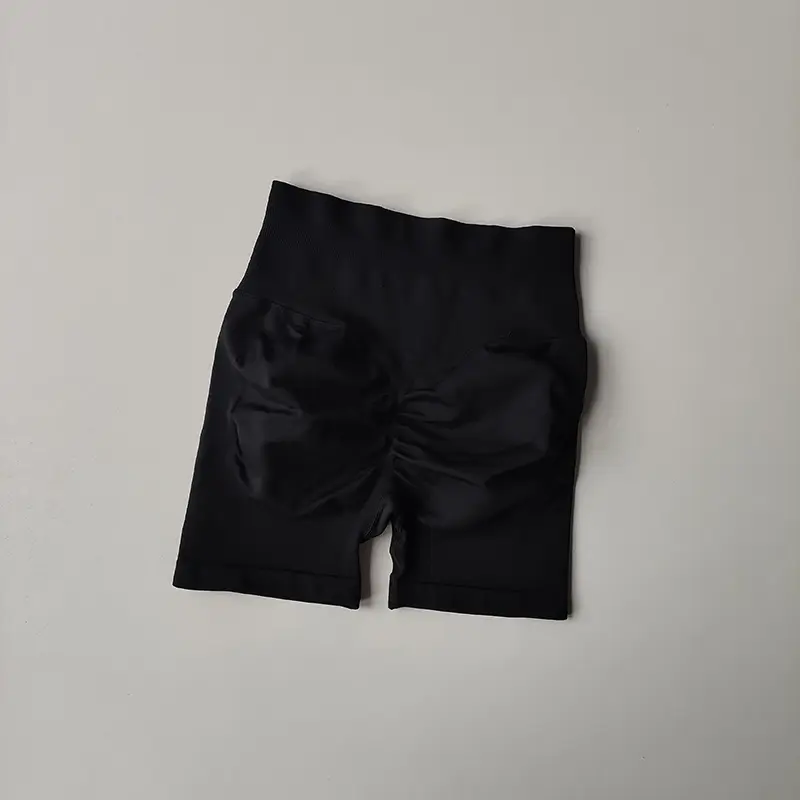 Peach Hip Lifting Sports Shorts Women High Waist and Waist Tightening Slimming Running Hip Speed Drying Three Point Tight Pants - Image 27