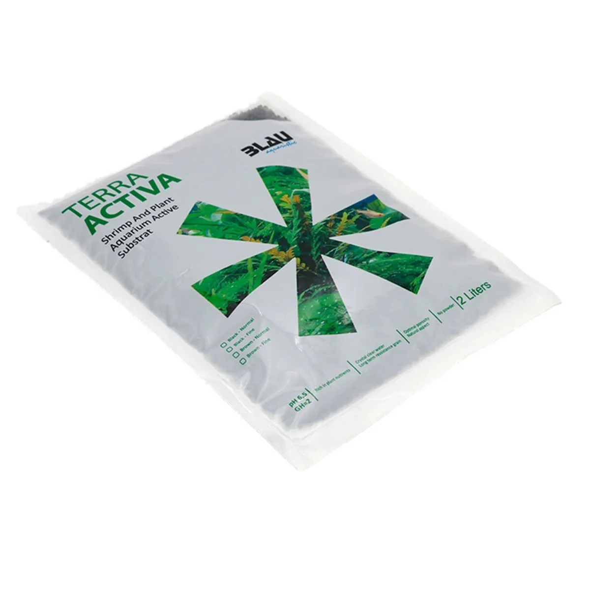 High quality 2L 8L Natural Aquarium Planted Substrate Sand Fertilizer Mud For Fish Tank Soil