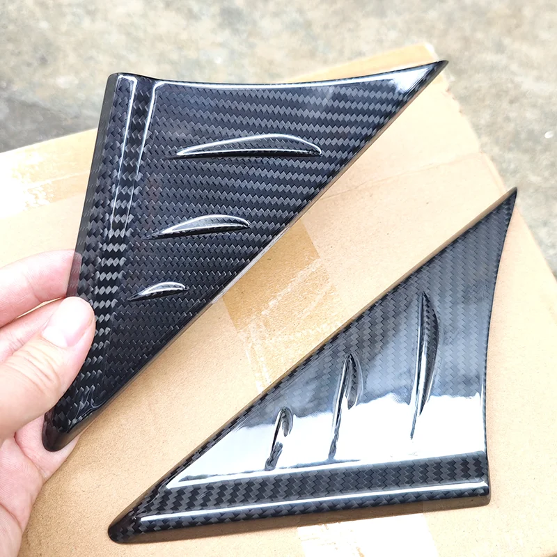 Rexpeed V1 Carbon Fiber Anti - Buffering Wind Deflectors - GR Supra