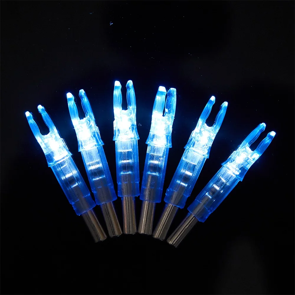 Encoche Lumineuse LED Pour Flèche – 6,2mm – Verte – Frappe Automatique – Tir à L’arc