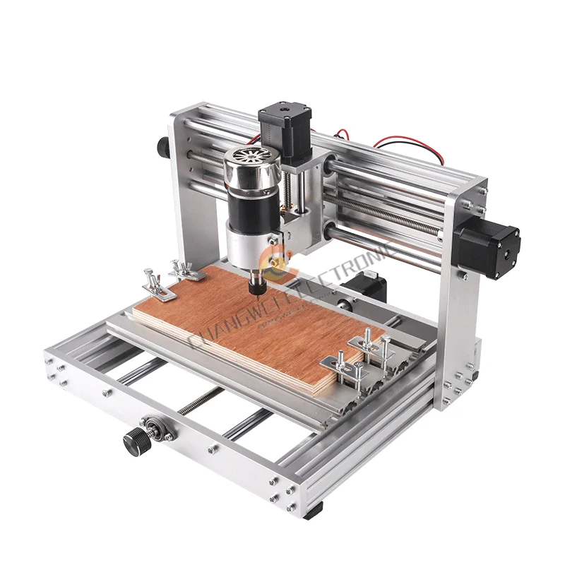 CNC 3018 Pro Max Laser Engraver Wif ER11 200W Spindle 15W Engraving Machine Acrylic PCB Carving Cutting 3 Axis DIY Wood Router