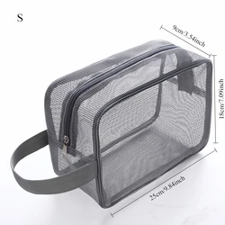 Portable Mesh Shower and Toiletry Bag (S wash bag)