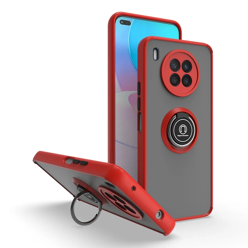 Shockproof Armor Phone Case with Ring Holder Back Cover
