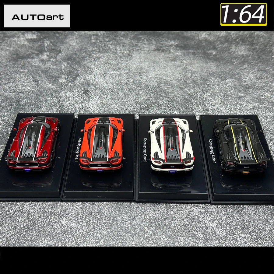AUTOART 1/64 New Koenigsegg One:1 Sports car model Static