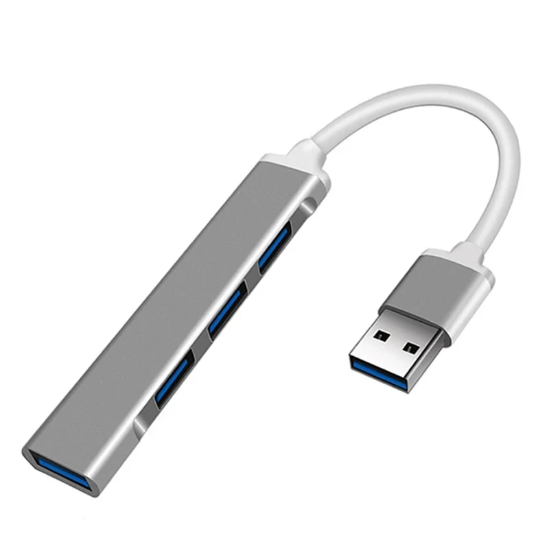 C타입 USB C 허브, 고속 4 포트 멀티 스플리터 어댑터, OTG, 맥북 15 에어 액세서리