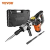 VEVOR 1400W Demolition Jack Hammer Electric Jackhammer Heavy Duty 2900 BPM Concrete Breaker 2pcs Chisels Bits Chipping 1