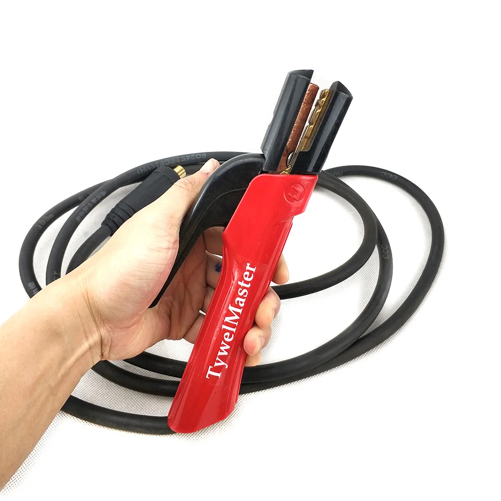 Welding Cable Welding Leadset 3m 16sqmm Copper Wires DKJ35-50 Connector 100-250A ARC Stick/MMA Machine Electrode Holder