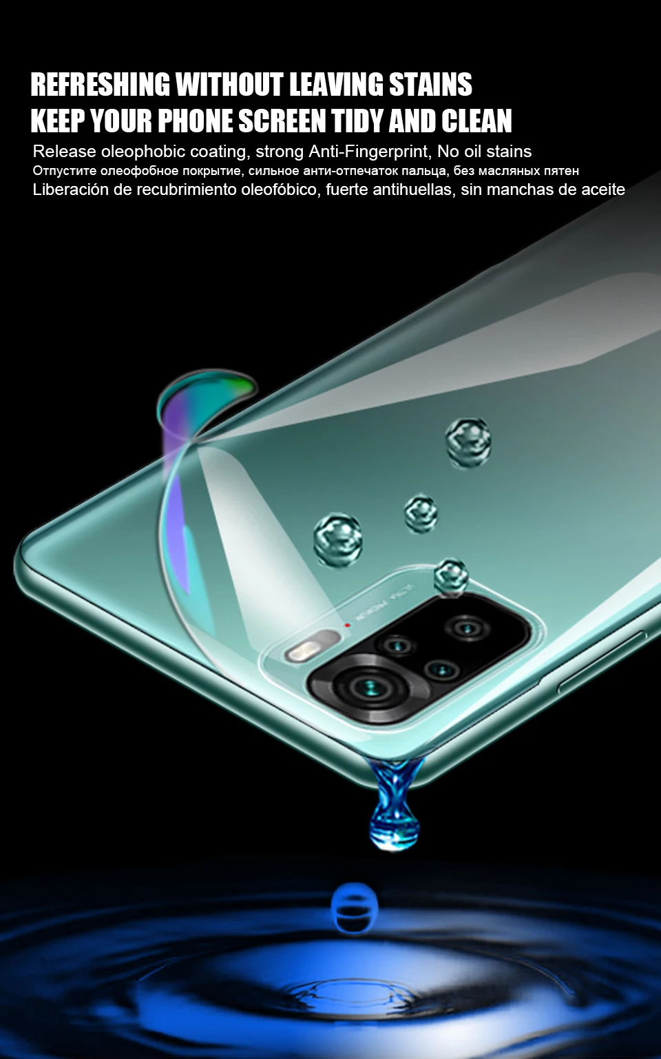 phone protector Full Cover Back Screen Protector Soft Film For Redmi Note 11 10 9 8 7 Pro 11 10S Hydrogel Film For Redmi 9C 9A 9T Pro Not Glass mobile screen guard