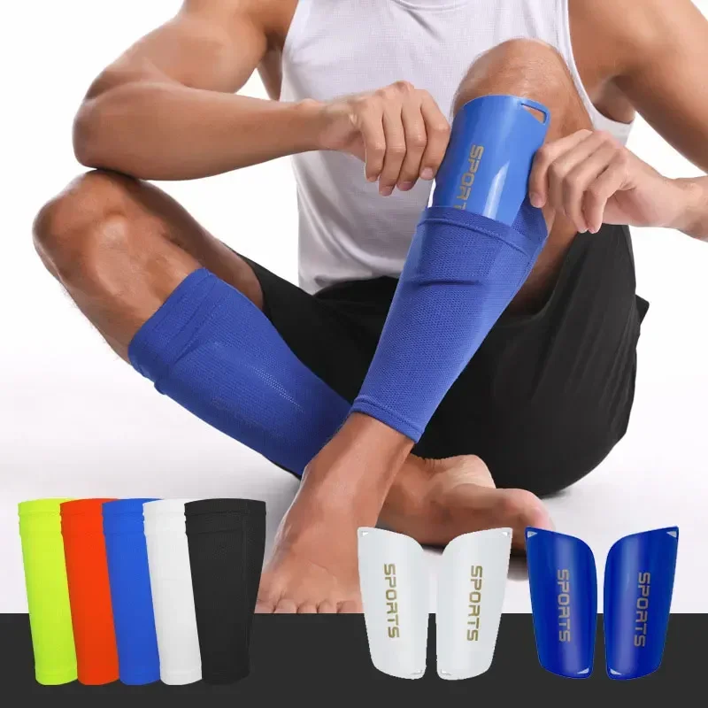 Shin Guard Pads Soccer Shin Guards Soccer Football Shin Guard Adult Teenager Socks Pad Professional Shields Legging Shinguards Sleeves Protective Gear