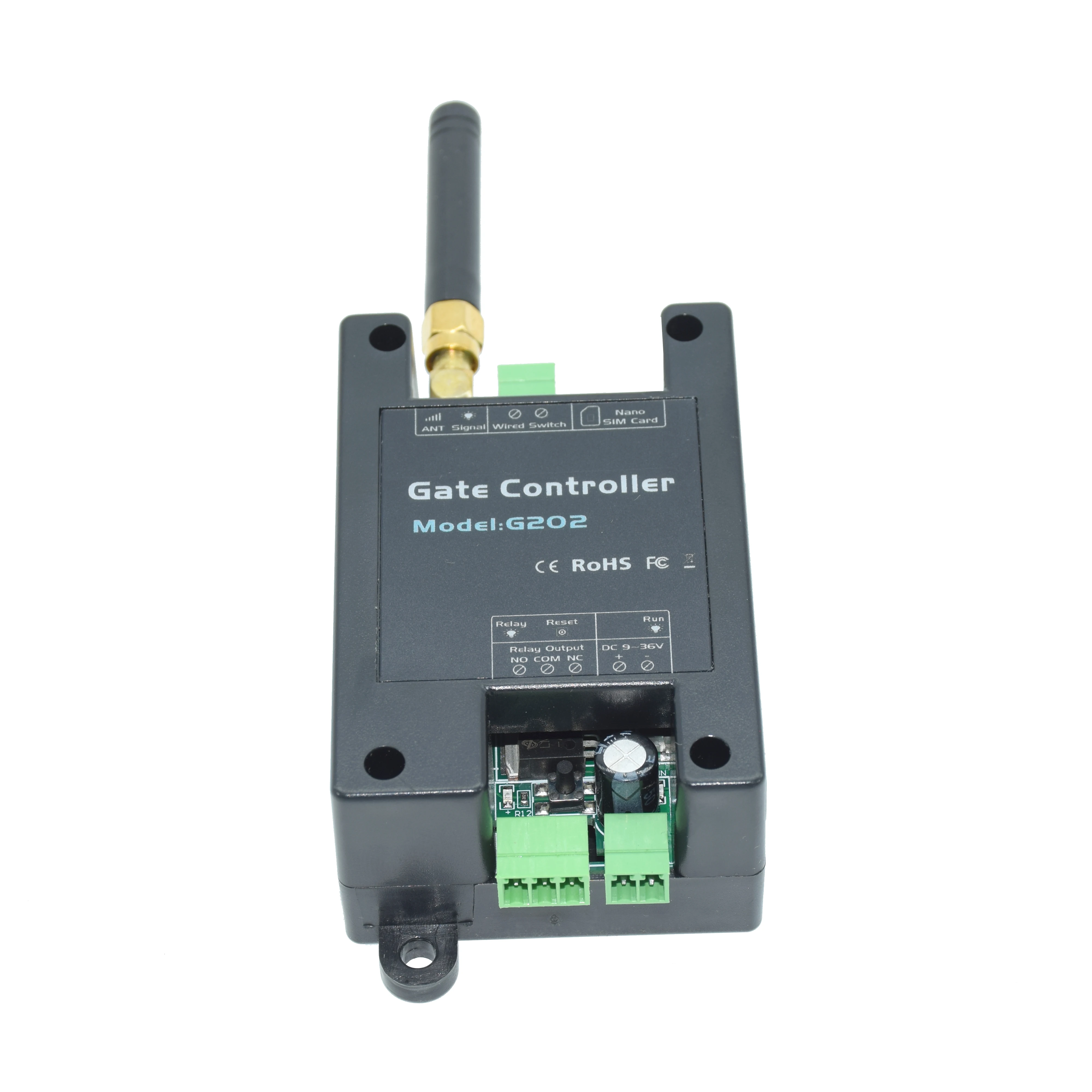 4G LTE SMS Remote Control Switch for Automatic Garage and Gate Openers