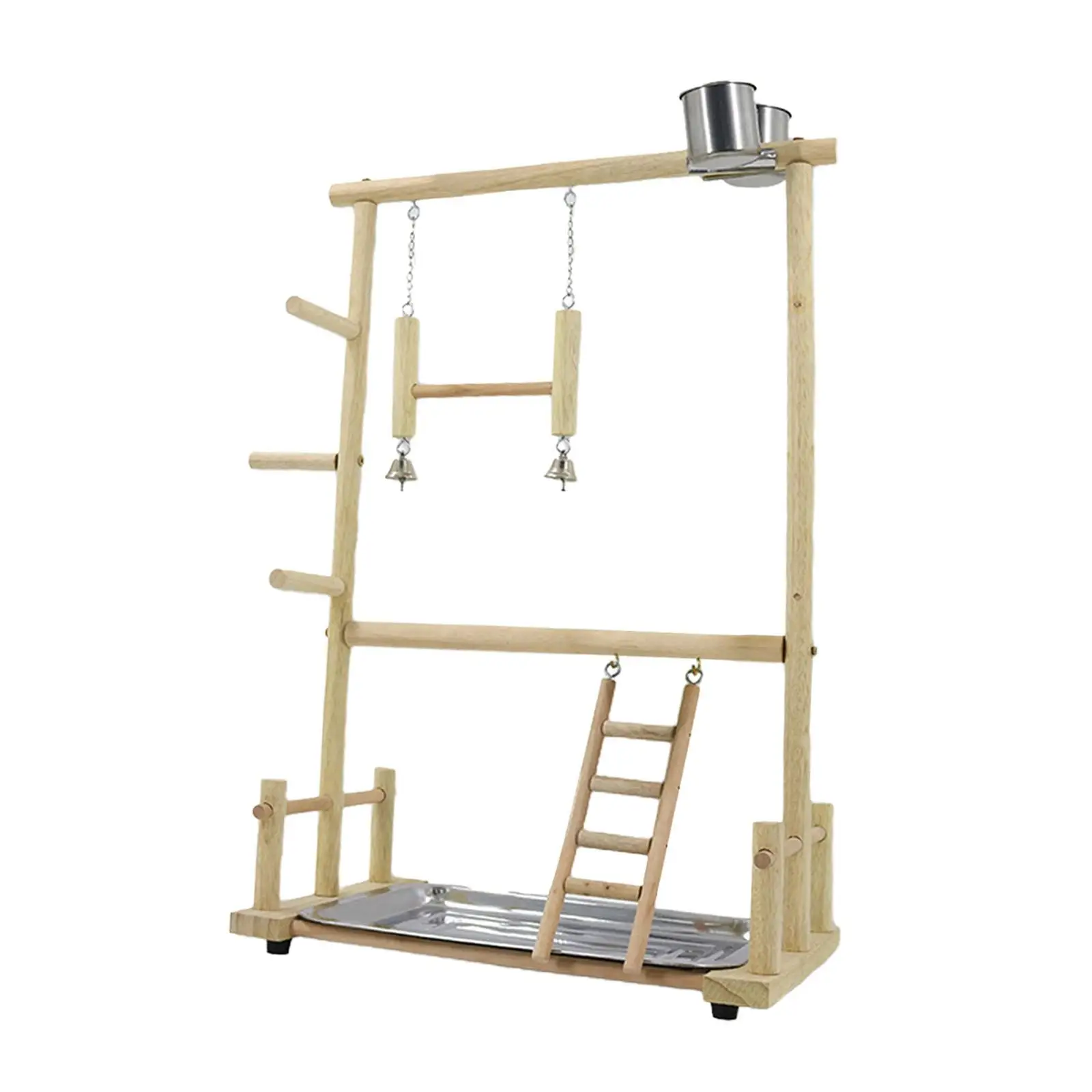 Title 2, Wooden Bird Playground Platform Wooden Play Sta...