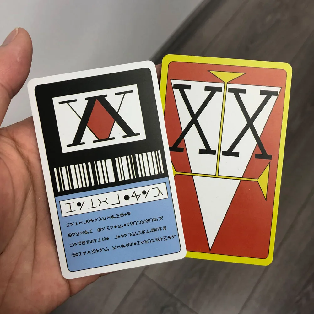 Hunter x Hunter License Card GING FREECSS Cosplay Japan Anime Hisoka Kurapika Killua Zoldyck PVC Cards Collection Costume Props anime cosplay cards